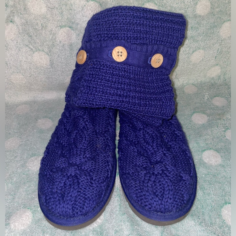 Women’s: UGG Purple Woven Boot (Size: 8) - Picture 4 of 4